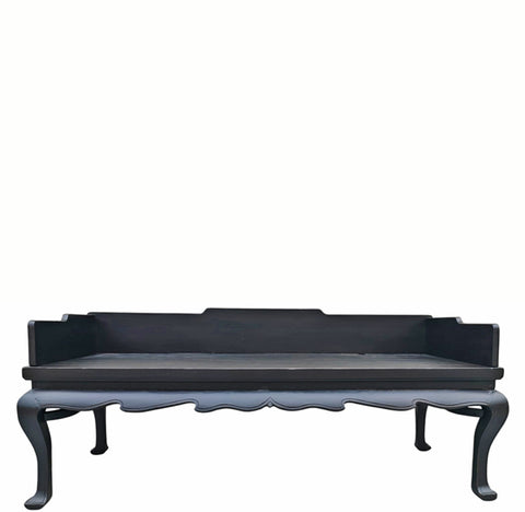 Black Antique Chinese Daybed