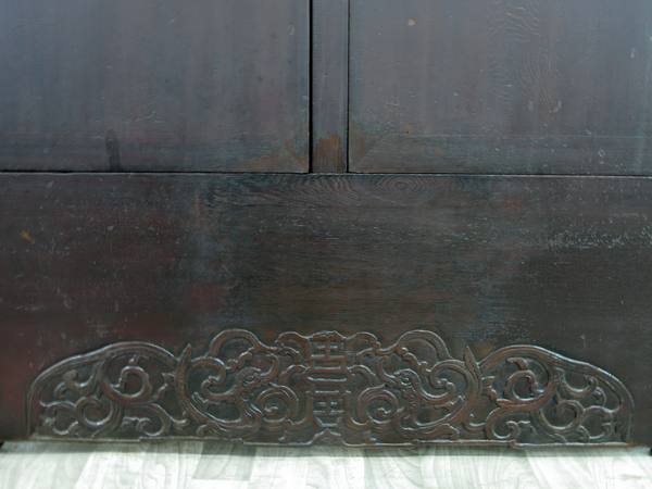 8 Feet Tall Antique Chinese Compound Cabinet