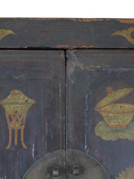 Hand Painted Antique Chinese Cabinet 1