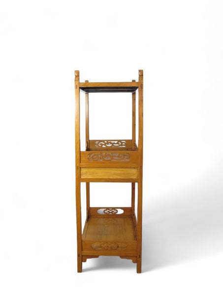 Pair Antique Chinese Etagere