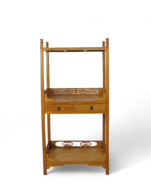 Pair Antique Chinese Etagere