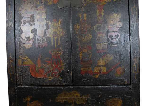 Hand Painted Antique Chinese Cabinet 2