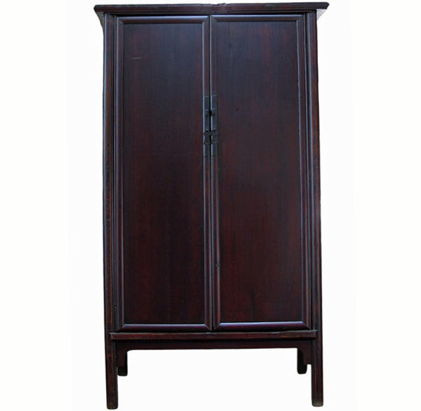 83" Tall 19th Century Chinese Wardrobe Armoire