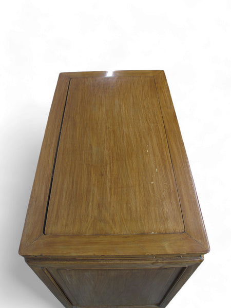 Antique Chinese Blackwood Chest with 3 Drawers