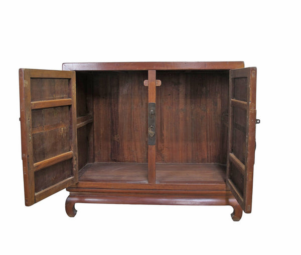 Media Cabinet with Hooded Stand
