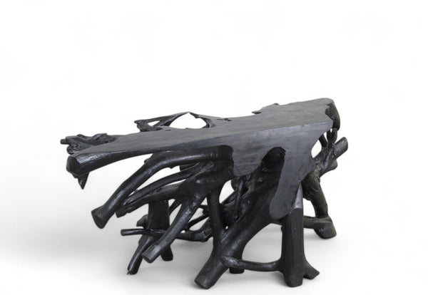 Naturel Teak Root Console Table