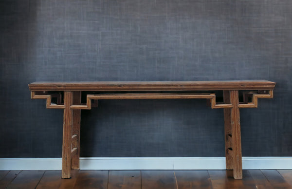 Vintage 94" Inch Long Console Table