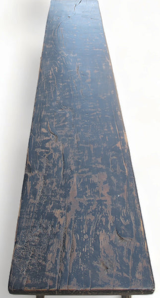 Rustic Black Farmhouse Wood Table