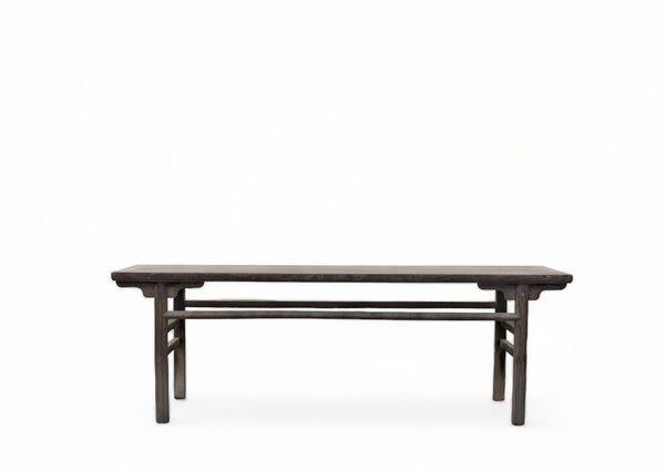 Simple and Rustic Elm Console Table