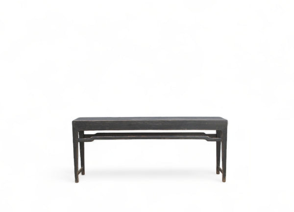 Antique Black 76" Inch Long Console Table: ON HOLD