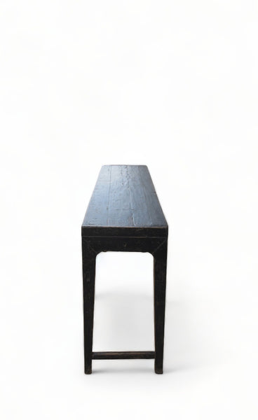 Antique Black 76" Inch Long Console Table: ON HOLD