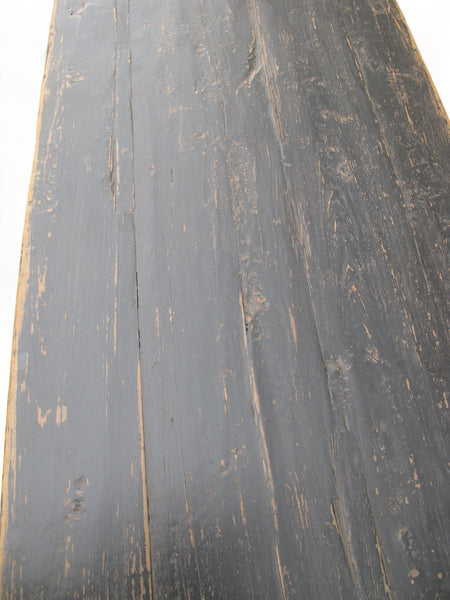 Antique Black 76" Inch Long Console Table: ON HOLD