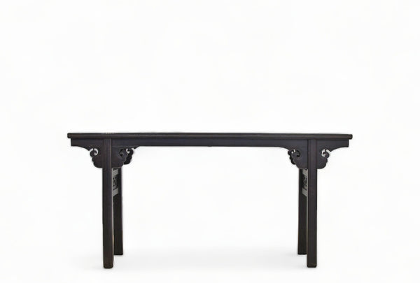 Late 18th Century Altar Console Table with Cloud Spandrels