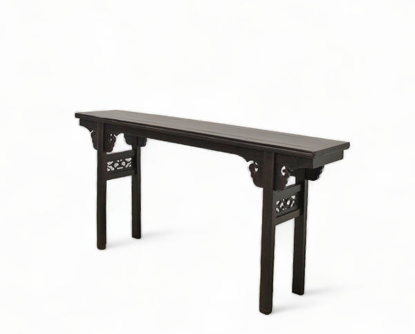 Late 18th Century Altar Console Table with Cloud Spandrels