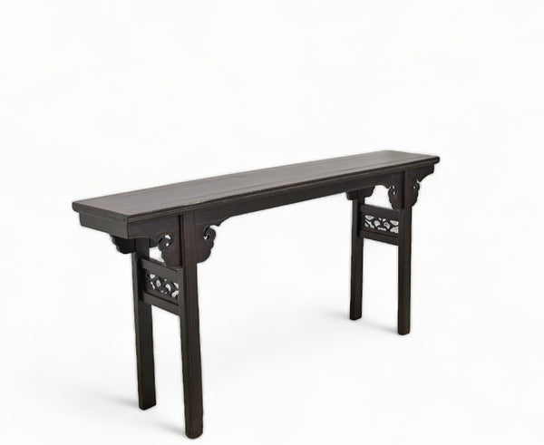 Late 18th Century Altar Console Table with Cloud Spandrels