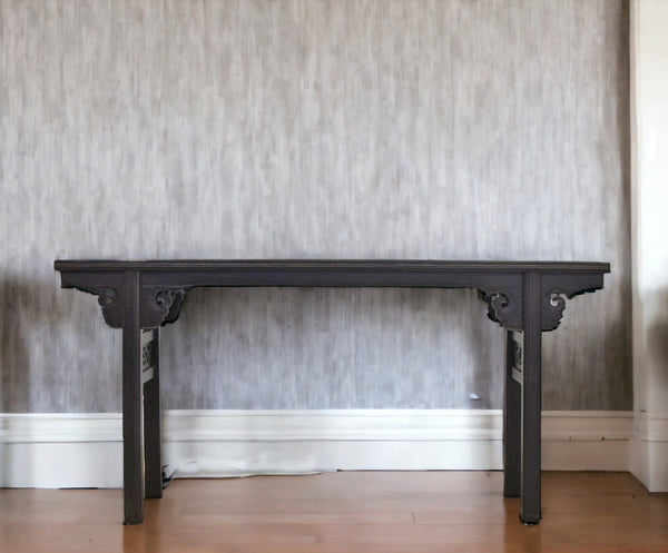 Late 18th Century Altar Console Table with Cloud Spandrels