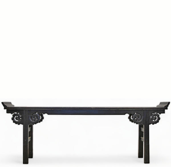 Antique Altar Table with Everted Flanges