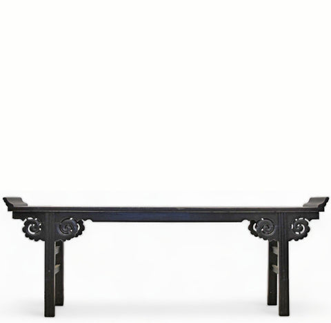 Antique Altar Table with Everted Flanges