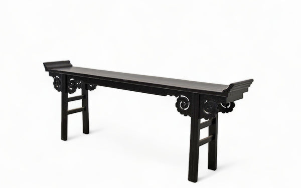 Antique Altar Table with Everted Flanges