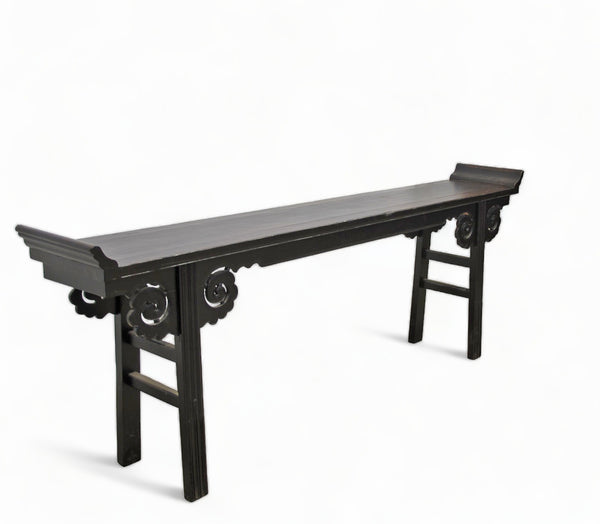 Antique Altar Table with Everted Flanges