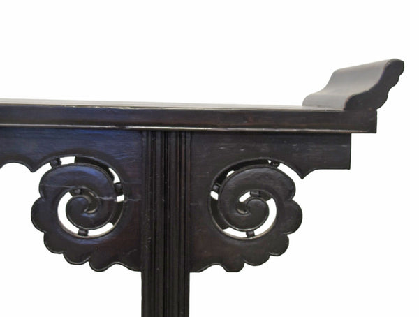 Antique Altar Table with Everted Flanges