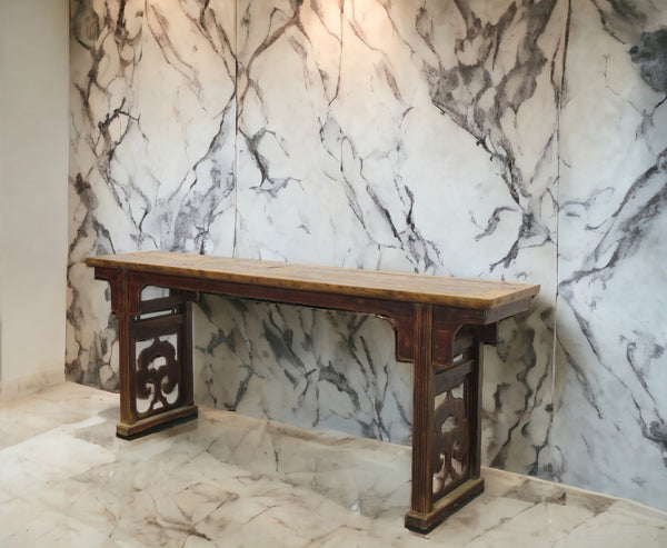Antique Chinese Ruyi Console Table