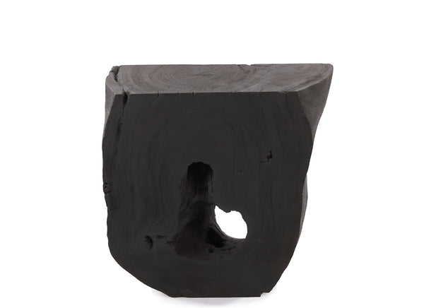 Black Block console Table