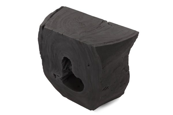 Black Block console Table