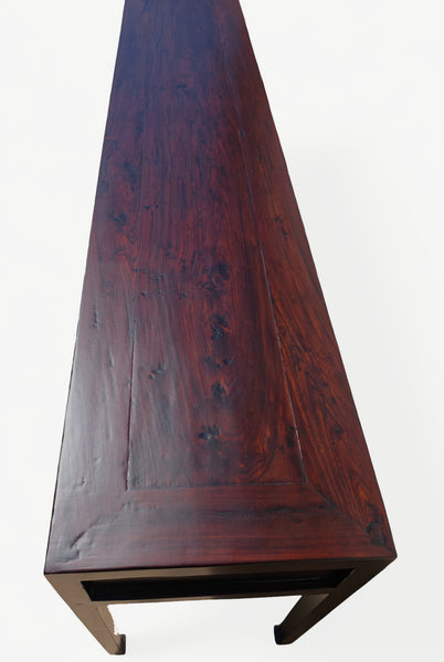 Five Drawers Ming Console Table, 93.7" Inch Long