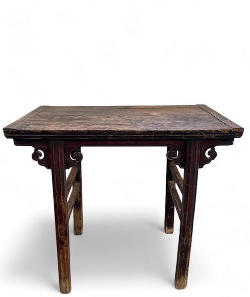 Small Straight Leg Console or Wine Table