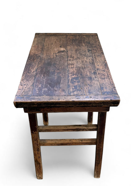 Small Straight Leg Console or Wine Table