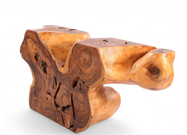 Natural Sculptured  Console Table