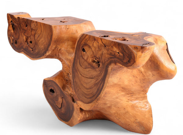 Natural Sculptured  Console Table