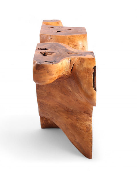 Natural Sculptured  Console Table