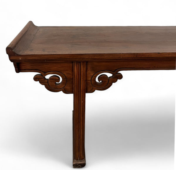 Late 19 Century Antique Chinese Altar Console Table