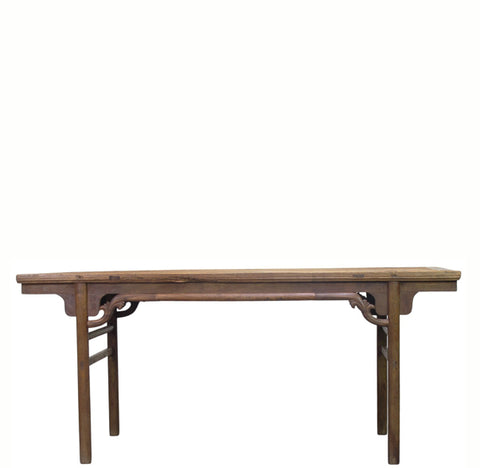 18th Century Elm Painting Table