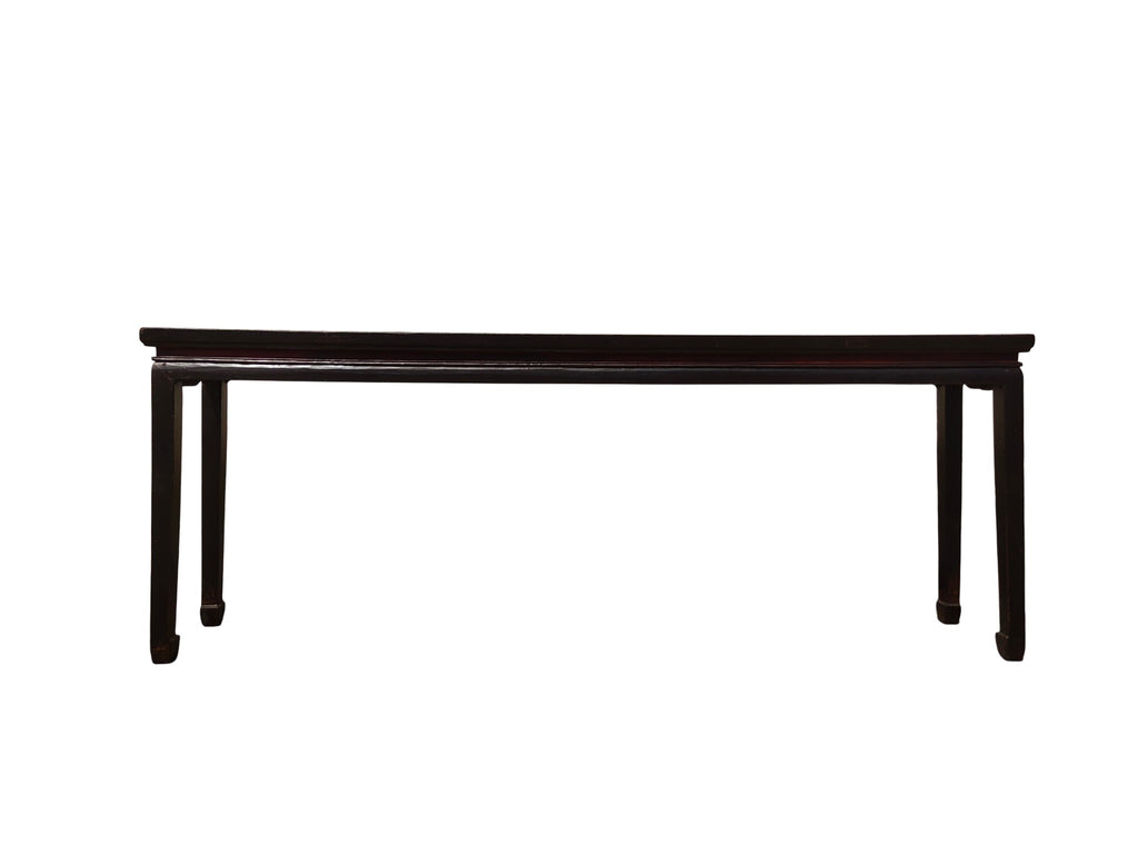 19th Century Chinese Elm 90" Long Console Table