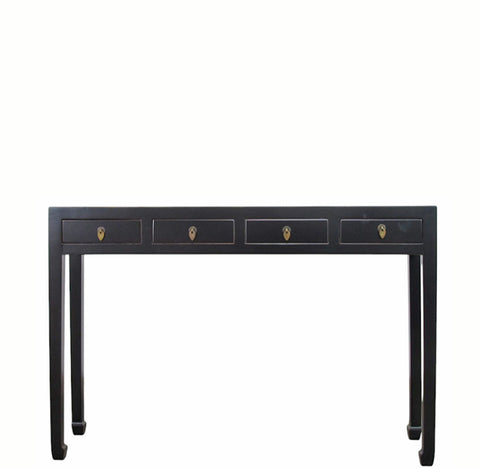 Hand Made 48" Long 4-Drawer Console Table