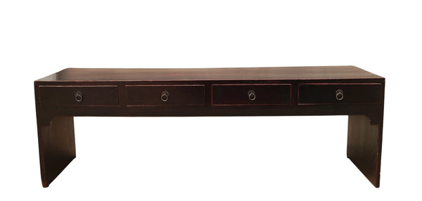 20th Century 4-Drawer Console Table