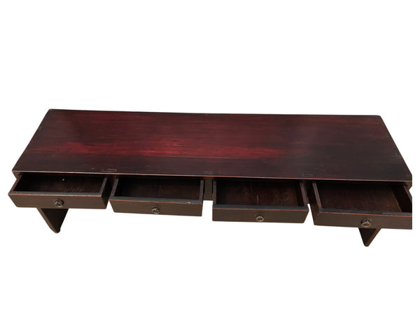 20th Century 4-Drawer Console Table