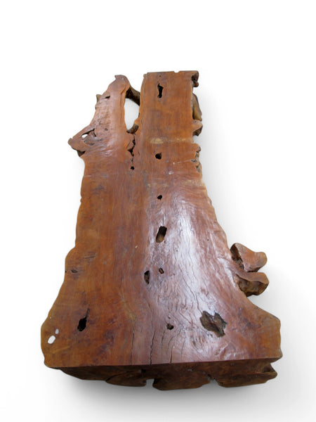 86 Inch Long Large One Slab Lychee Burl Coffee Table