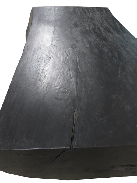 Minimalist Black Living Edge Block Coffee Table 15