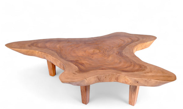 Free Form One Slab Living Edge Coffee Table 7