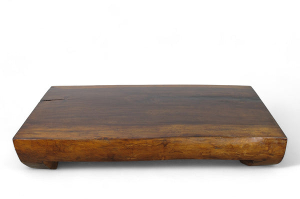 Single Slab Water Fall Living Edge Coffee Table