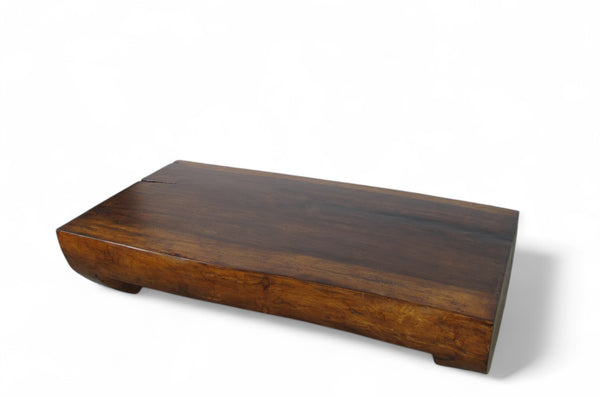 Single Slab Water Fall Living Edge Coffee Table