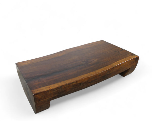 Single Slab Water Fall Living Edge Coffee Table