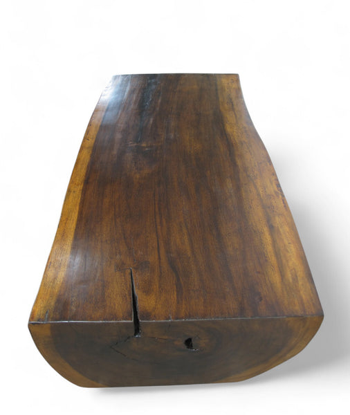 Single Slab Water Fall Living Edge Coffee Table