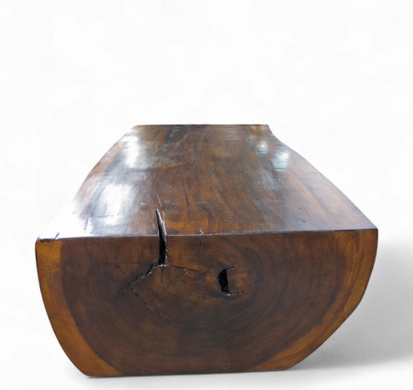 Single Slab Water Fall Living Edge Coffee Table