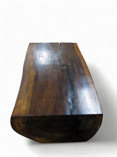 Single Slab Water Fall Living Edge Coffee Table