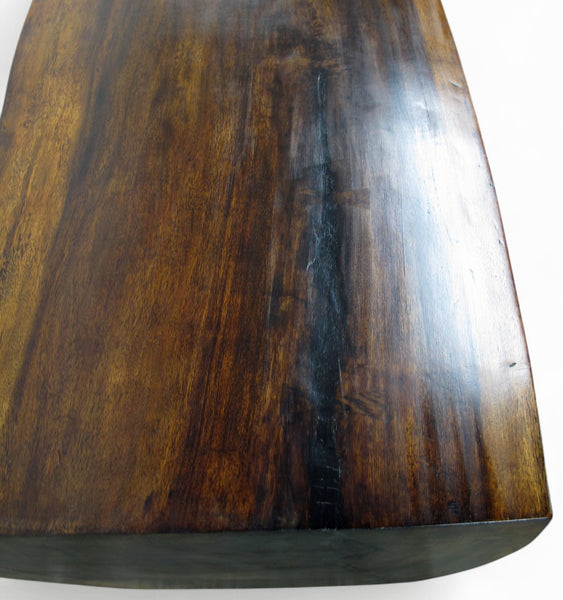 Single Slab Water Fall Living Edge Coffee Table
